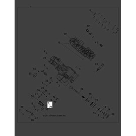 Polaris Ranger Detent Star, Genuine OEM Part 3235045, Qty 1