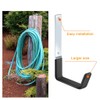 LIEWEILS Outdoor Hose Holder – Versatile Garden Hose Wall Mount