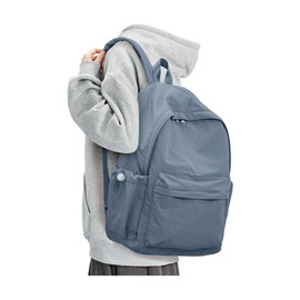 Blue Backpack for School Women Girls, Waterproof Bookbag Cute High School Backpack for Men Teen Boys, Lightweight Travel College Backpack Mochilas Escolares para Casual Daypack Rucksack