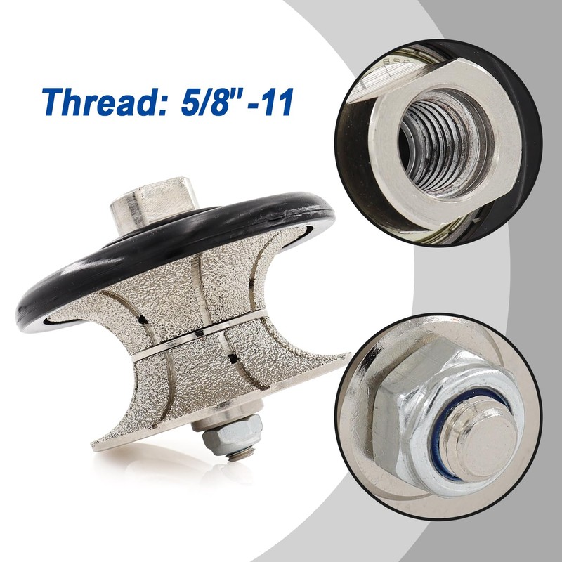 BSRTTOOL V30 Diamond Router Bits Hand Profile Wheel Profiler Vacuum