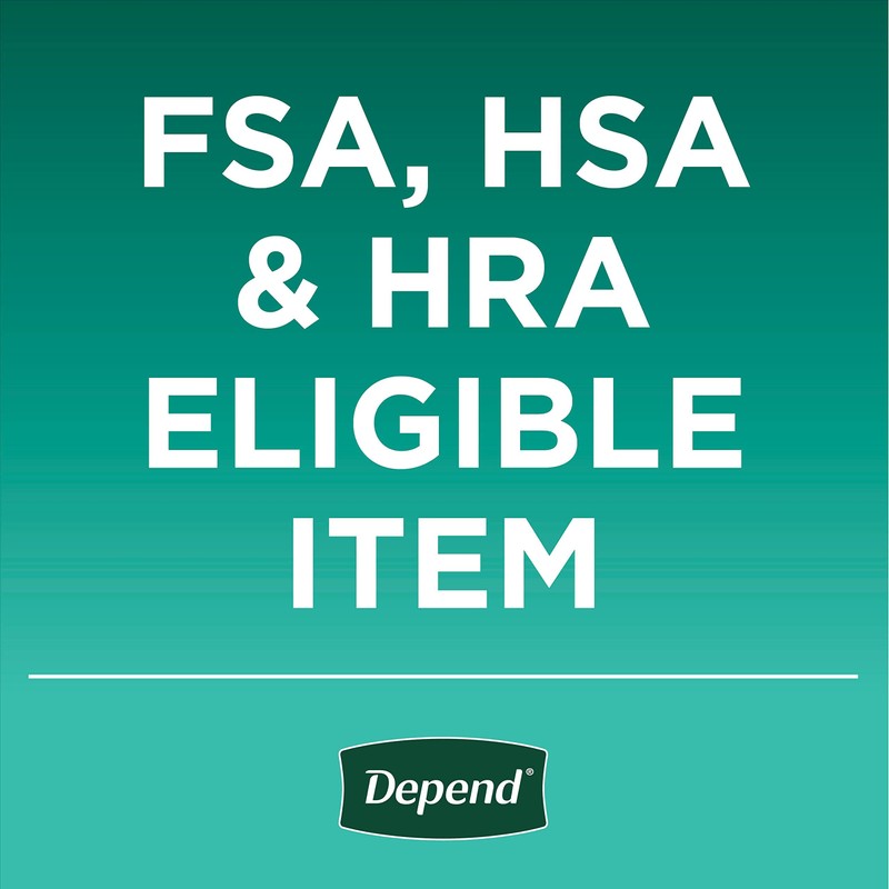 Depend FIT-FLEX Incontinence Underwear for Men, Maximum Absorbency, Disposable, S/M,