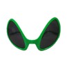 Plastic Space Alien Eyes Green Novelty Glasses