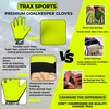 Trax Soccer Goalie Gloves for Kids Boys Children,Youth & Adult
