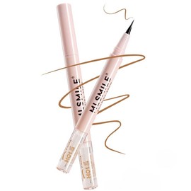 LIANGNISHI 0.03 inch (0.8 mm) Extra Fine Eyebrow Pencil & Liquid Eyebrow Liquid Eyebrow Waterproof, Sweat Proof, Smud-proof, Long Time Keep, Easy Makeup, Gray/Brown/Black/Coffee, Korean Cosmetics,