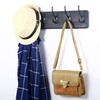 WEBI Coat Rack Wall Mounted,Wood Coat Hooks Wall Mounted,16’’ Hole