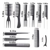 Menwai Accesorios Para Barberia Estilista Cubridor Cabello 21pcs