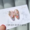 Rose Garden Handmade Nail Tips - Long Square / 장미