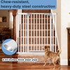 41" Extra Tall Indoor Dog Gate,30-49.2" Wide Heavy Duty Pet