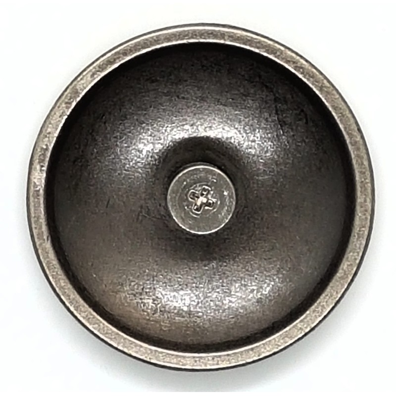 Goldgöre Conchos Concho Indian Silver Matt Screw-On 35 mm