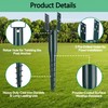27inch No Dig Ground Screw Anchor Spike – U Shaped