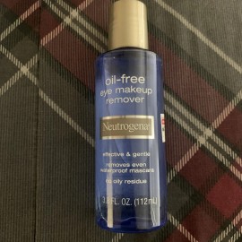 Neutrogena Oil Free Eye Makeup Remover 3.8 Fl Oz New