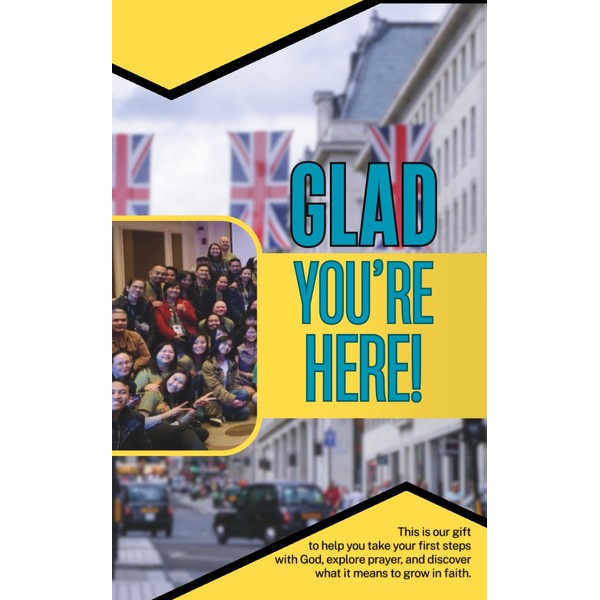 Church Welcome Journal: Glad You're Here