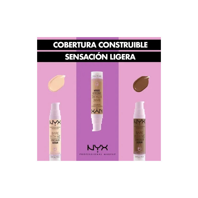 NYX PMU Bare With Me Suero Corrector 9.6ml
