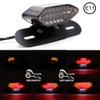 DREAMIZER Motorrad LED Rücklichter, 12V Motorrad Rückseite Licht Brechen Blinker