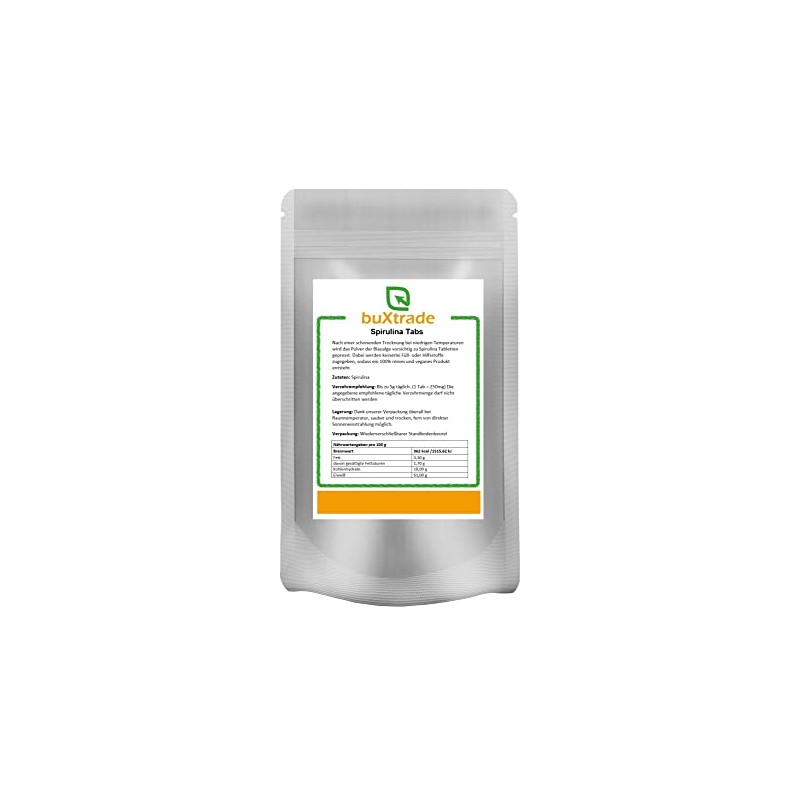 Spirulina Tablets Tabs Pellets 100% Pure Food Superfoods Algae Various