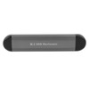 M.2 SSD Enclosure Type C USB Dual Interfaces Aluminum Alloy