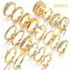 Hebterrka Gold Knuckle Rings Set for Women, Petite, Simple, Trendy,