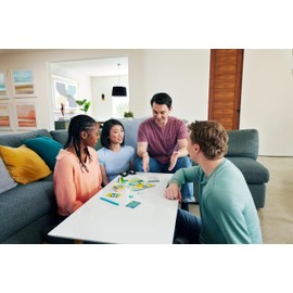 Mattel Games Wiped Out Party Game, Guessing Game of Social Deduction and Sabotage with Blackout Glasses, Dry Erase Board and Pen for 3-6 Players, JGR60