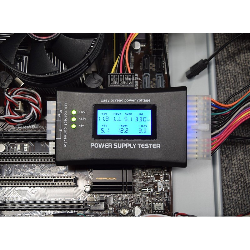 MacLab. PC Power Supply Simple Tester for PC Power Supply