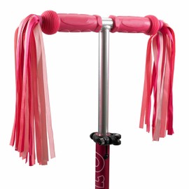 Scooters | Eco Scooter/Bike Ribbons | Handlebar Streamers Tassels | Waterproof | Boys & Girls