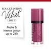 Bourjois Rouge Edition Velvet Liquid Lipstick 36 In Mauve Purples,