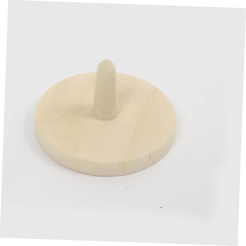 Outanaya 20pcs Wooden Golf Ball Markers Custom Golf Tee Markers
