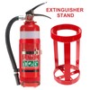 HOMSFOU Metal Holder Stand Extinguisher Base for Office Easy Installation