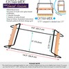 The Beadsmith Extra Wide Metal Bead Loom Kit, Includes Extra