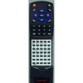 Replacement Remote Control for SANSUI COM1307AD, VT1322A, COM1320, 62180145, GOJ12333