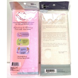 Venus 2 Exfoliating Back Scrubber Bath Wash Cloth Long Mesh Sponge Body Brush