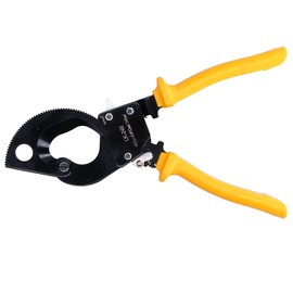 Cable Cutter Ratchet Cable Cutter Mechanical Tool Gear Plastic Cable Cutting Scissors Carbon Steel Handle for 240 Steel for Cable Wire Rope Cutter