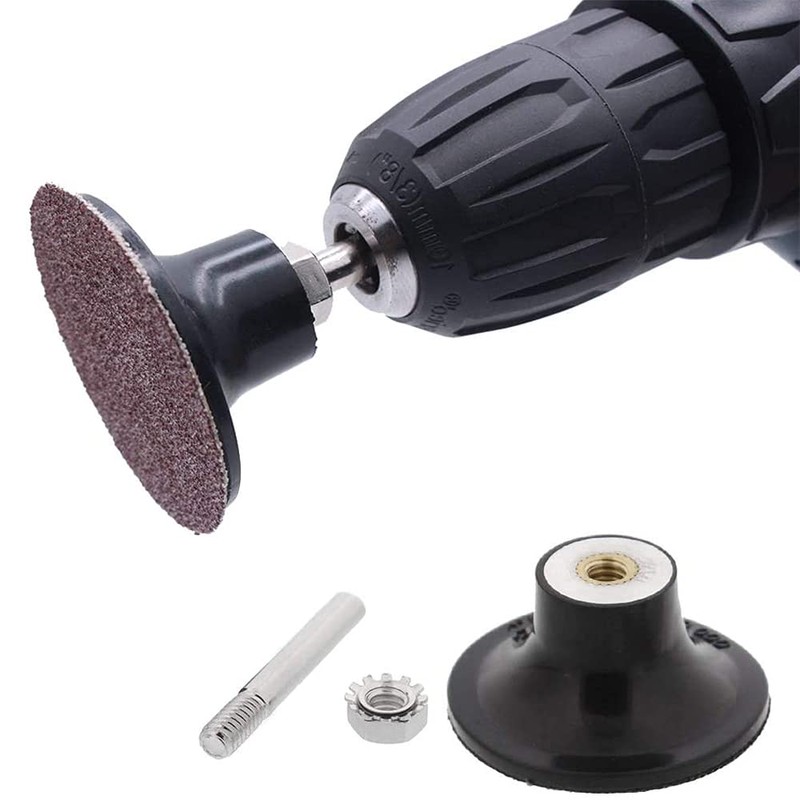 Mesee 2" Disc Pad Holder - 1/4" Shank for Roll