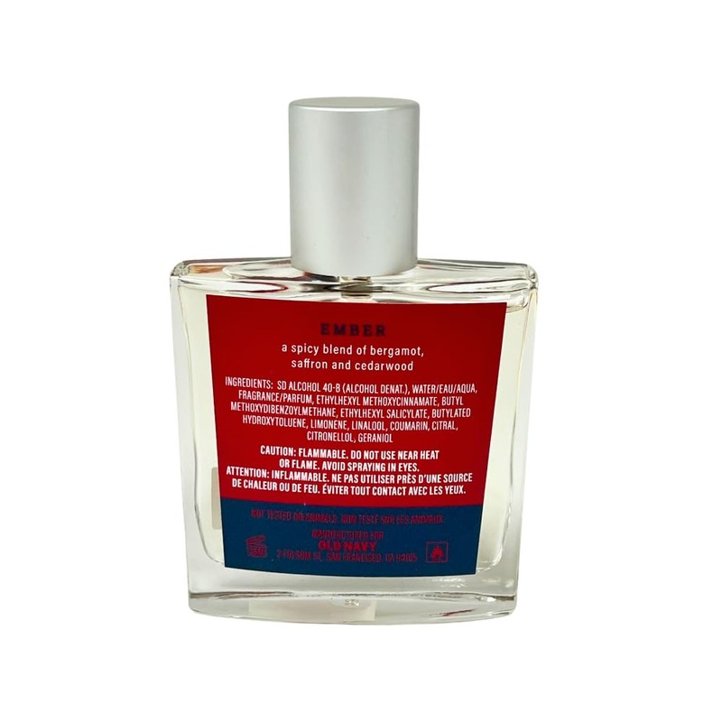 Old Navy EMBER Eau de Cologne Spray for Men 1.7