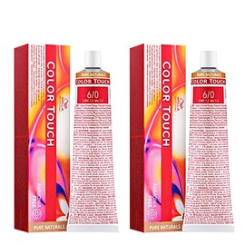 Wella Color Touch 6/0 Dark Blonde Pack of 2 (2x 60 ml)