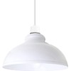 LEDSone White Metal Ceiling Lamp Shade Easy Fit Light Pendant