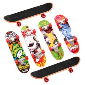 THE TWIDDLERS Mini Finger Skateboards - Children's Birthday Party Bags, Party Favours, Party Bag Filler, Give Aways for Boys (12)