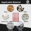 FOCSTOL Serrated Masonry Drill Bit Set 5pcs - High-Strength Eccentric