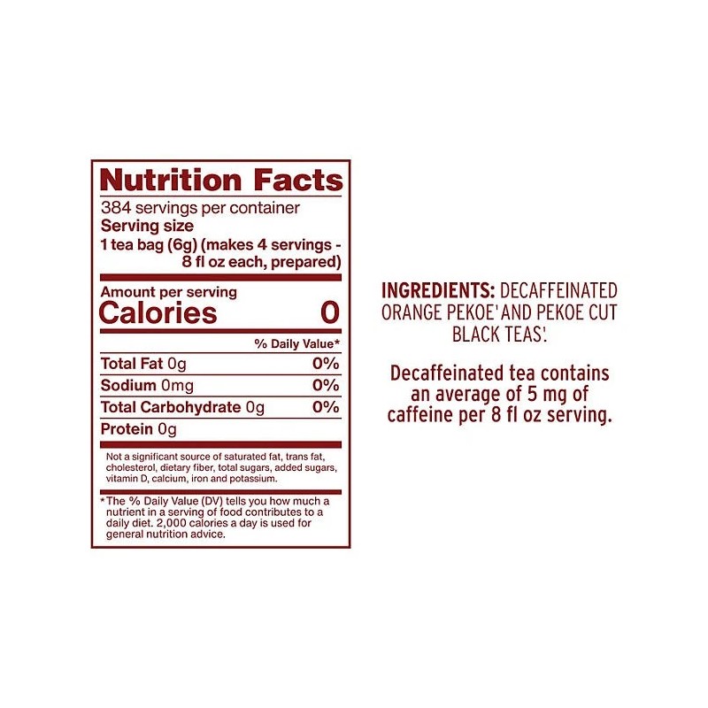 Luzianne Decaffeinated Tea (96 ct.)