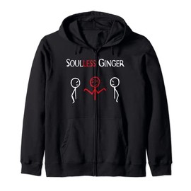 Soulless Ginger Stick Figur Kapuzenjacke