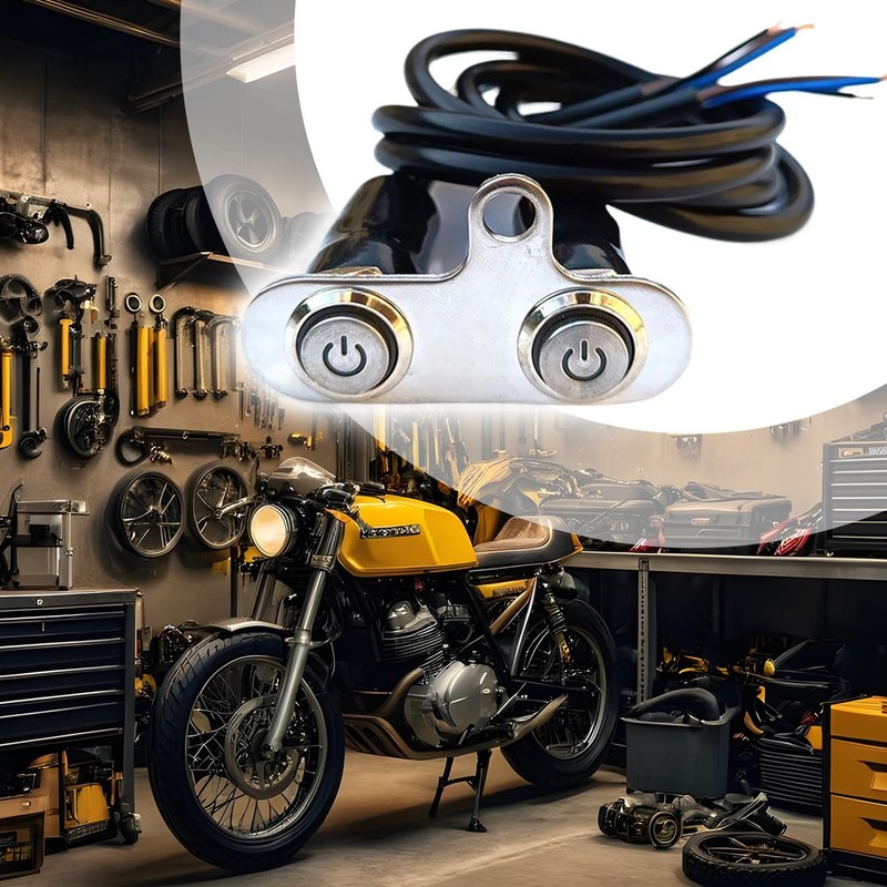 Motorcycle Handlebar on Off Button,Automatic Lock Motorcycle Headlight Button |
