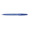 Pentel Brush Sign Pen, Fibre-Tip Pen, Brush-Like Tip, SES15C-12