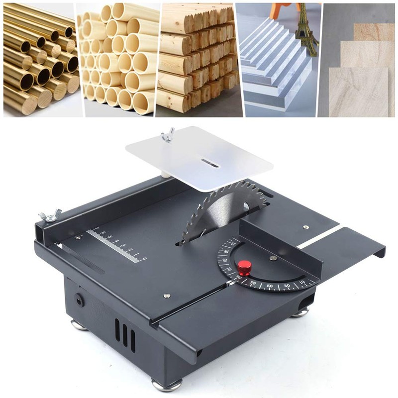 Xuthusman Mini Precision Table Saw Set, Woodworking Sliding Cutting Machine