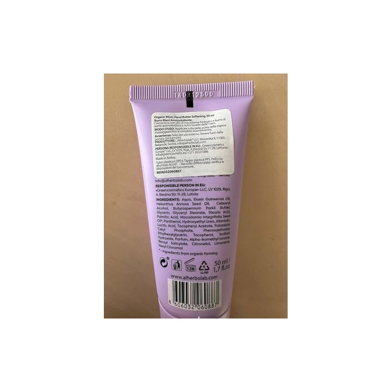 Handbutter Weichspüler Macadamia & Sheabutter, 50 ml