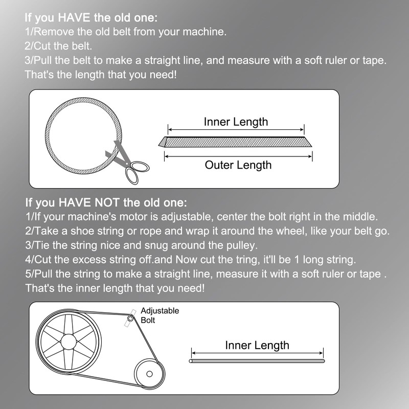 sourcing map 2 Pcs BX33 EPDM V-Belt, Raw Edge Cogged