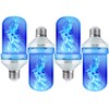 AIZHIWENG - Bombillas LED de llama, 4 modos, foco de