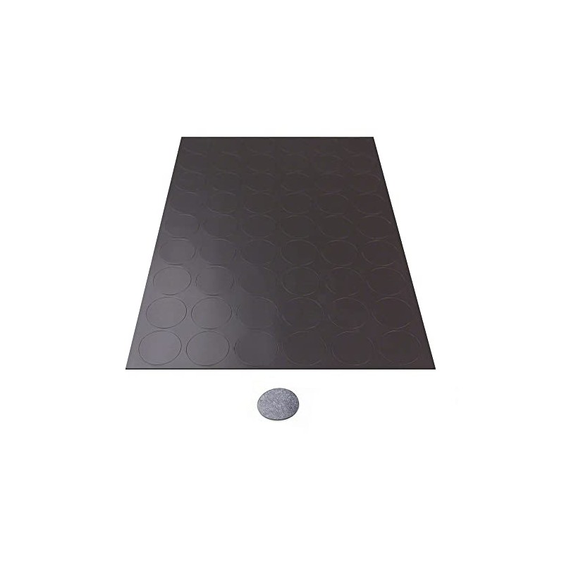 first4magnets F4MA430C-1 - Calamite adesive circolari, 30 mm (diametro) x
