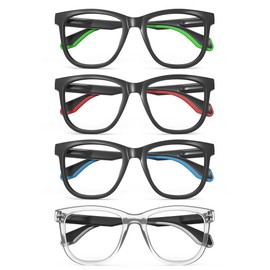 Oversized Women Reading Glasses Men 2.5 Big Readers for Unisex Soft Rubber Temple with Spring Hinge-Wide Thick Blue Light Blocking Reading Glasses,Anti UV/Eyeglare