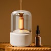 Candlelight Essential Oil Diffuser Plastic with 120ml Water Tank USB