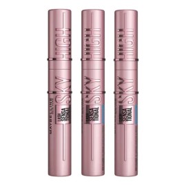 Maybelline New York Lash Sensational Sky High 3 Pack Color Blackest black WATERPROOF