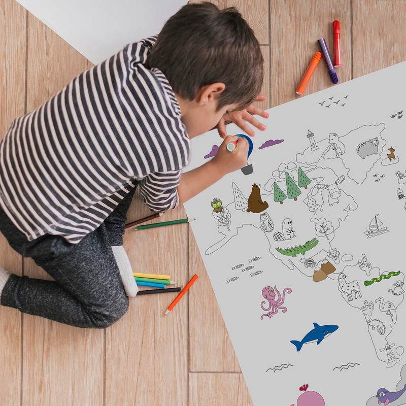 PACKLIST Colouring Poster